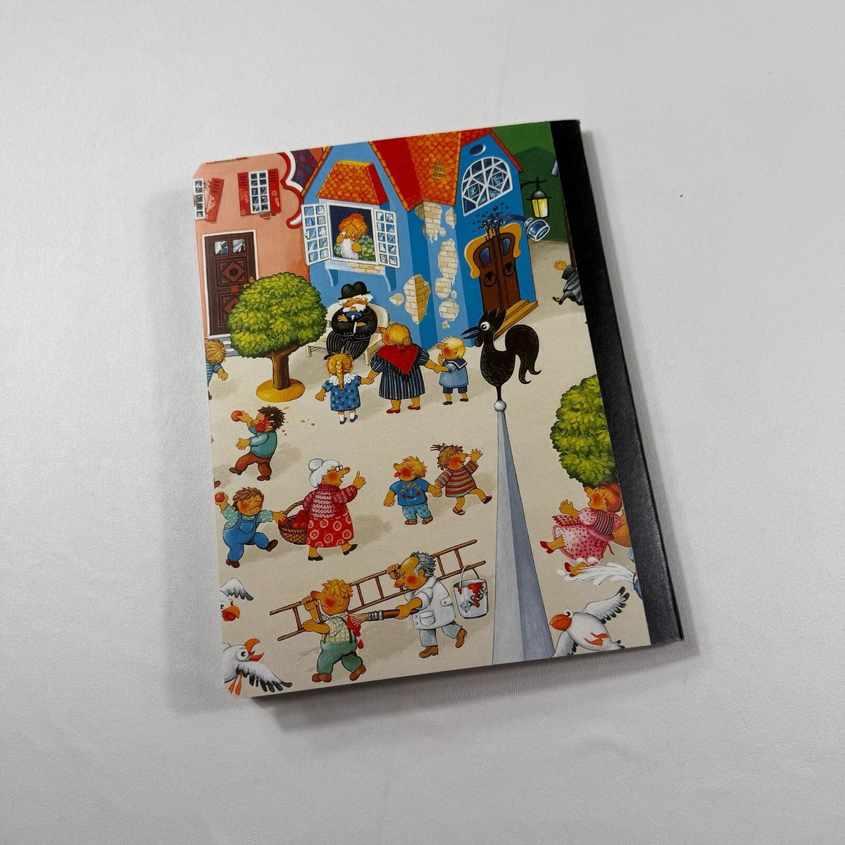 Vintage Illustrated 'We Want Our Share' Lined Notebook Journal