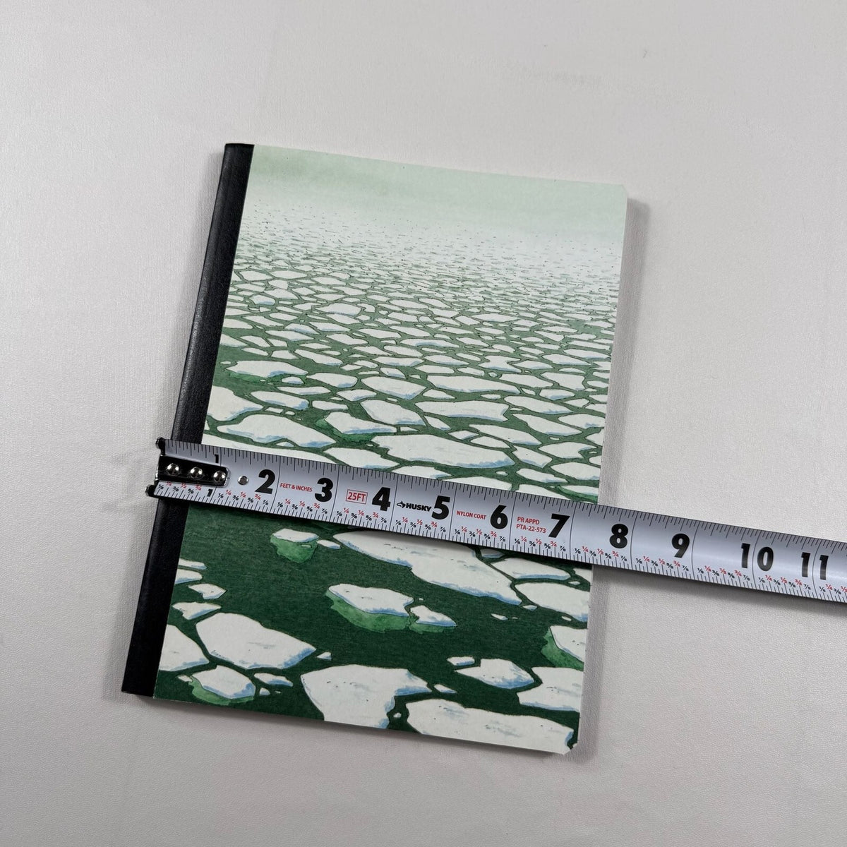 Broken Ice with Hot Air Balloon Lined Notebook Journal