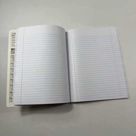 Vintage Incy Wincy Spider Lined Notebook Journal