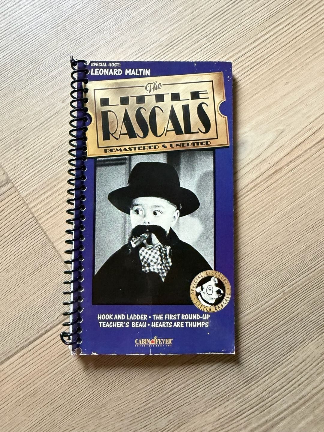 The Little Rascals Remastered & Unedited Volume 2 Spiral Bound Notebook