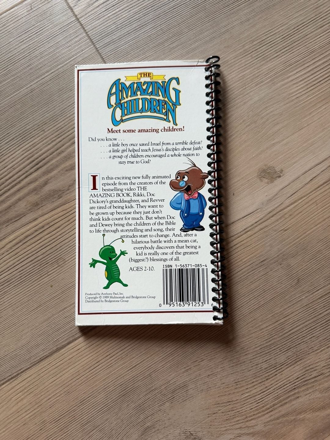 The Amazing Children The Amazing Bible Series Vintage Notebook