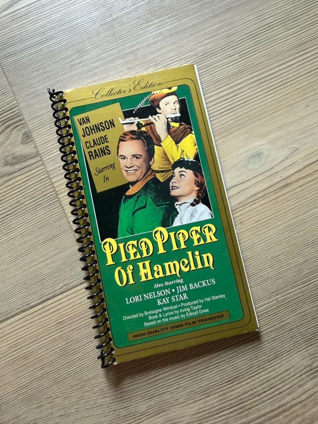 Bridgestone Group The Pied Piper of Hamelin Collector's Edition Spiral Notebook