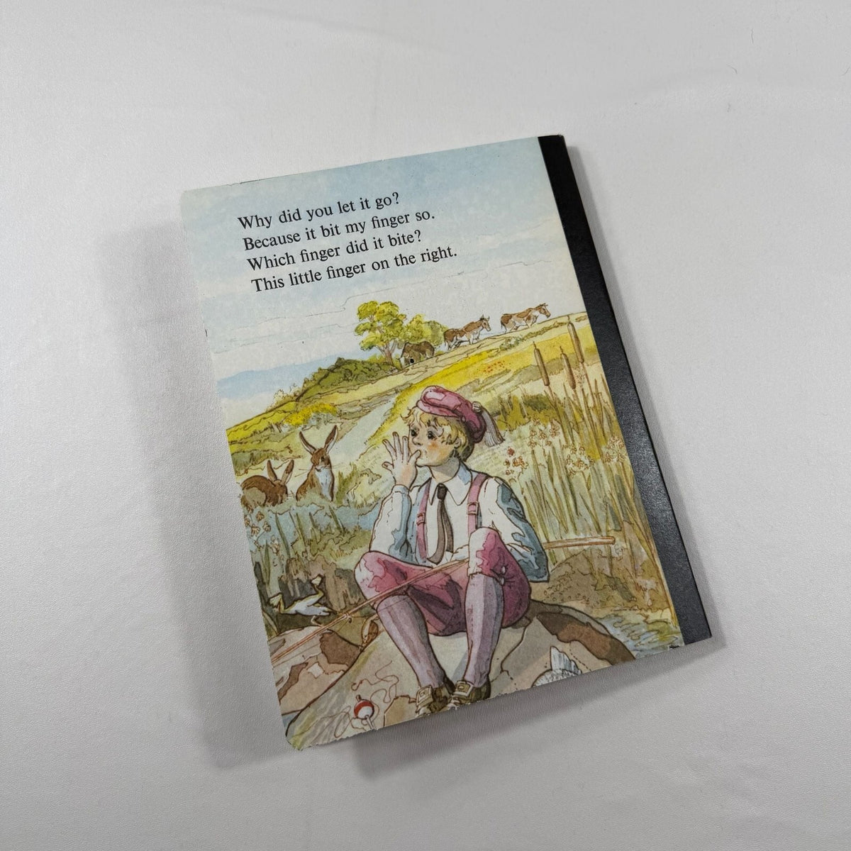 Vintage Nursery Rhyme Lined Notebook Journal
