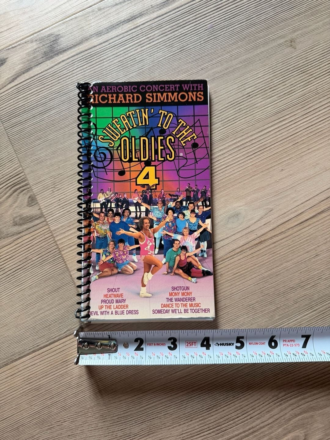 Richard Simmons Sweatin' To The Oldies 4 Aerobic Exercise Notebook
