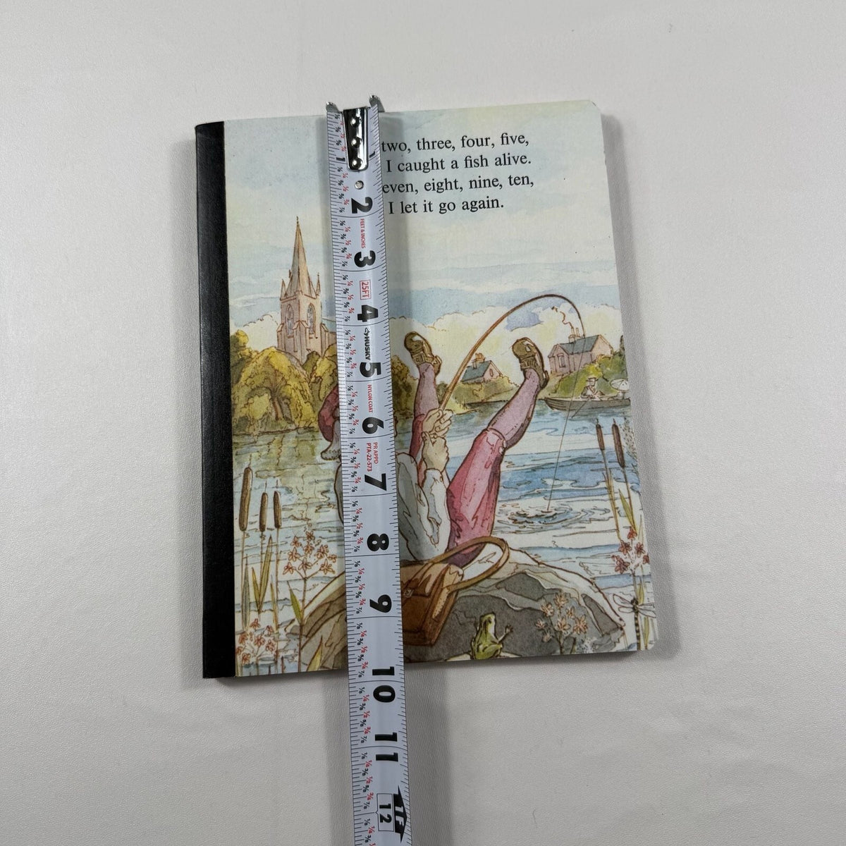 Vintage Nursery Rhyme Lined Notebook Journal