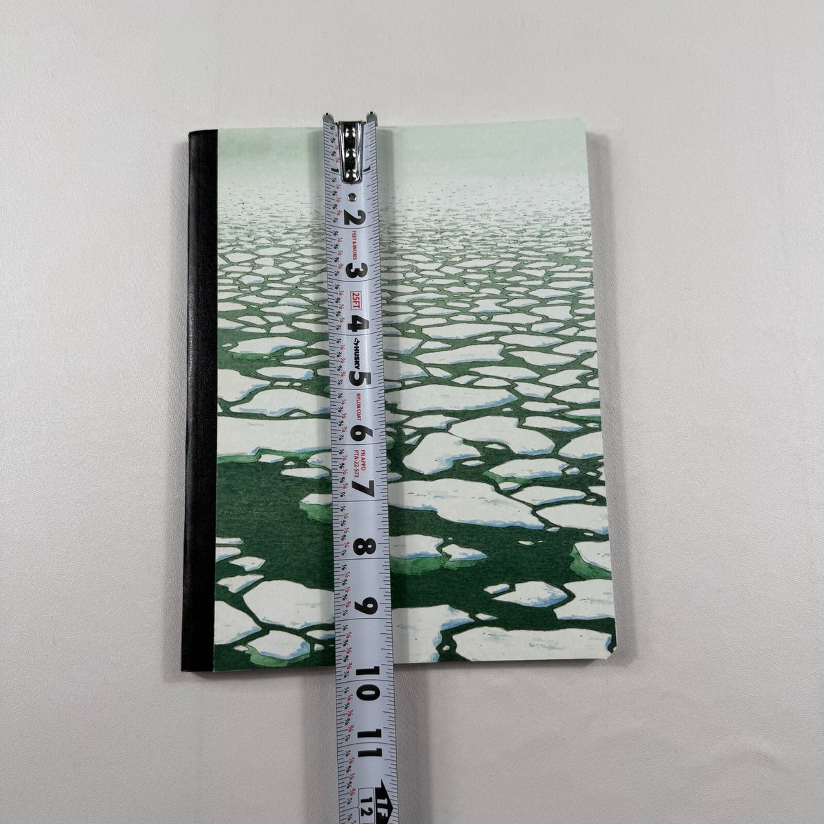 Broken Ice with Hot Air Balloon Lined Notebook Journal