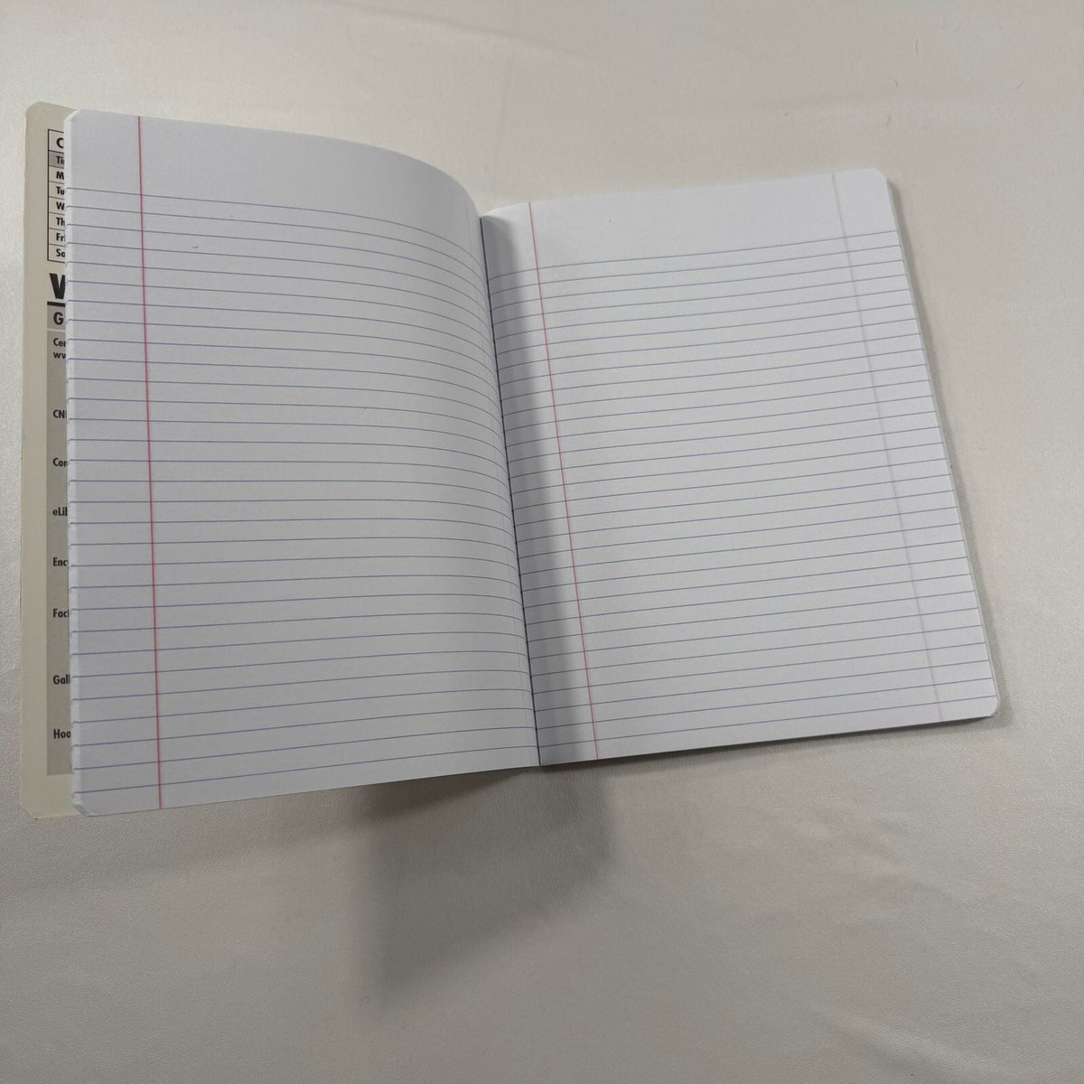 Vintage Nursery Rhyme Lined Notebook Journal