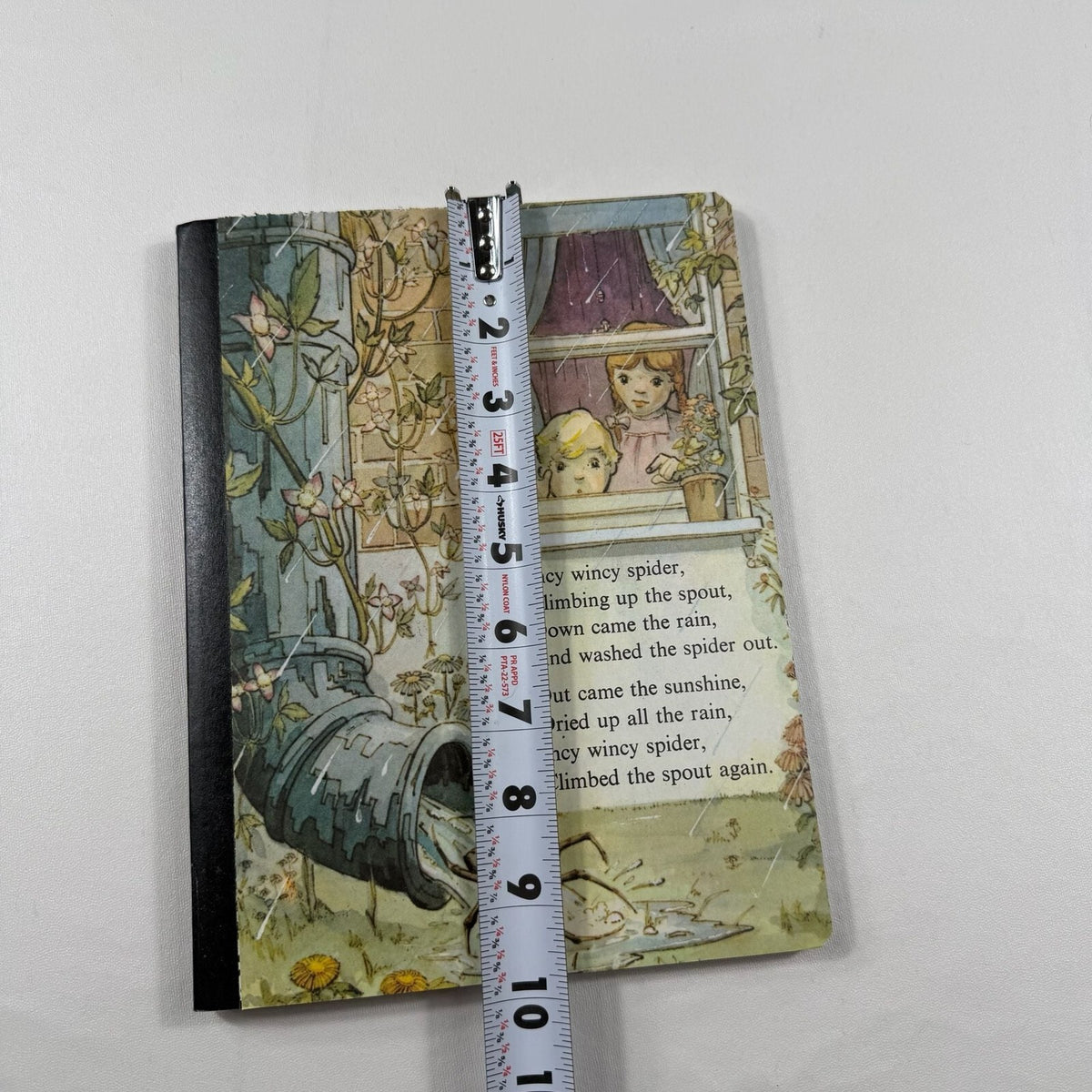 Vintage Incy Wincy Spider Lined Notebook Journal