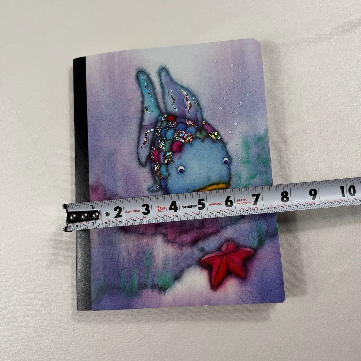 The Rainbow Fish Lined Notebook Journal