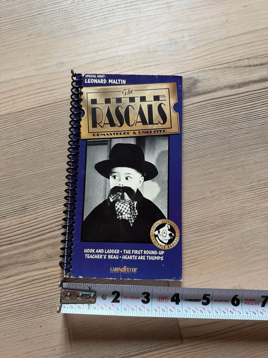 The Little Rascals Remastered & Unedited Volume 2 Spiral Bound Notebook
