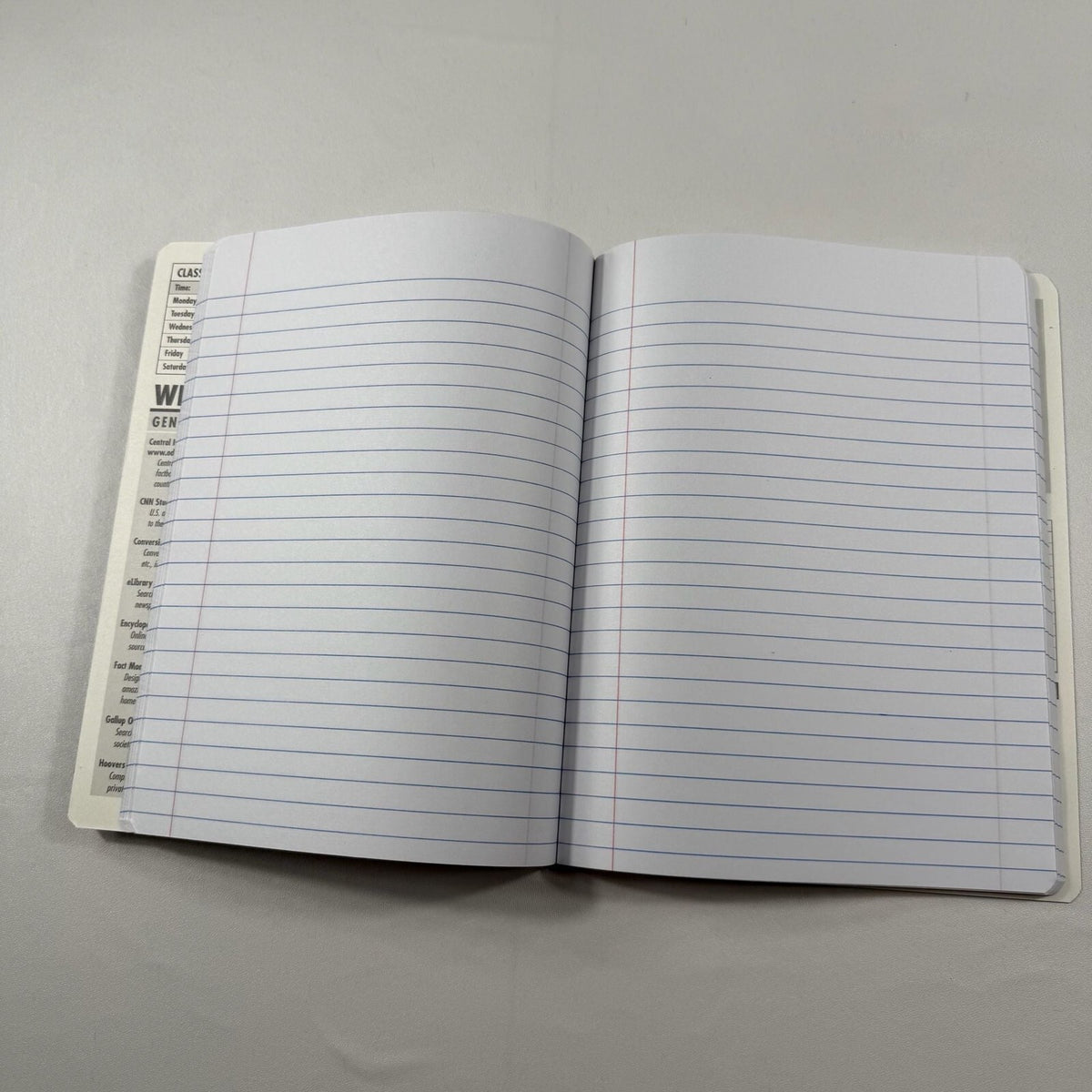 Vintage Illustrated 'We Want Our Share' Lined Notebook Journal