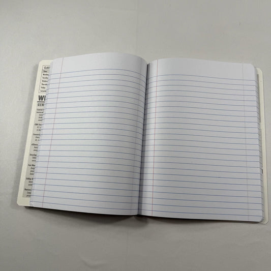 Vintage Illustrated 'We Want Our Share' Lined Notebook Journal