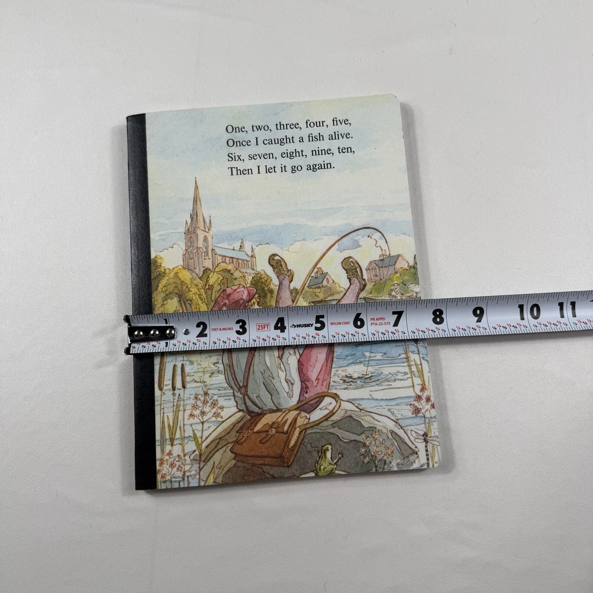 Vintage Nursery Rhyme Lined Notebook Journal
