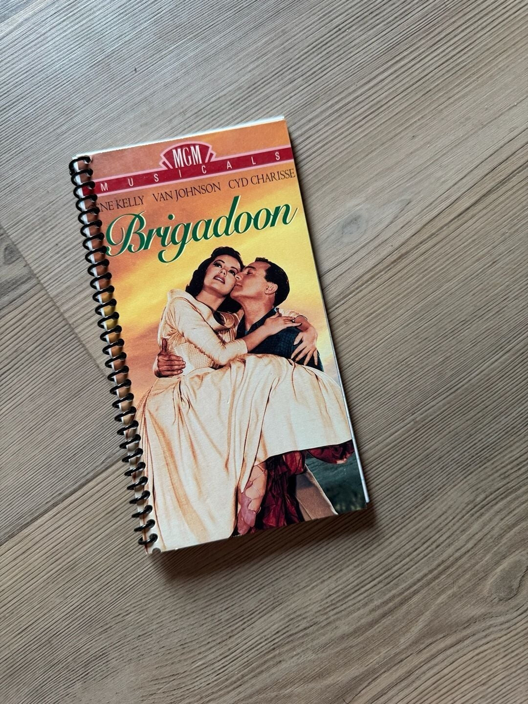 MGM Musicals Brigadoon Gene Kelly Van Johnson Cyd Charisse Spiral-Bound Notebook