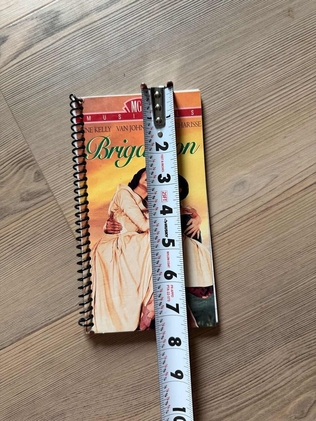 MGM Musicals Brigadoon Gene Kelly Van Johnson Cyd Charisse Spiral-Bound Notebook