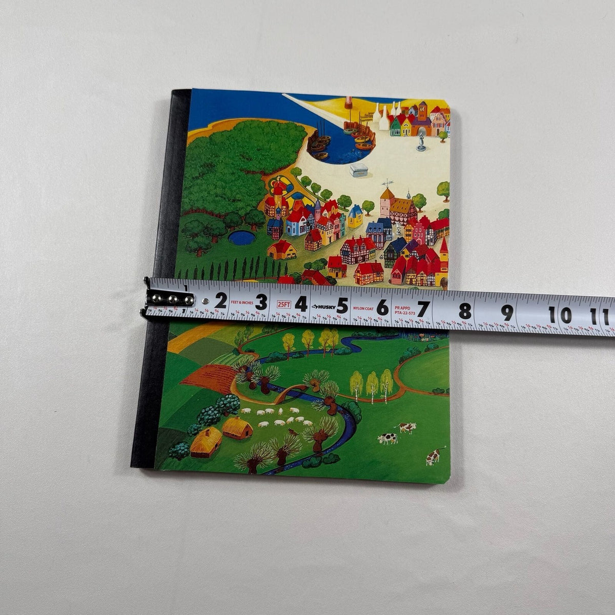 Village and People Lined Notebook Journal
