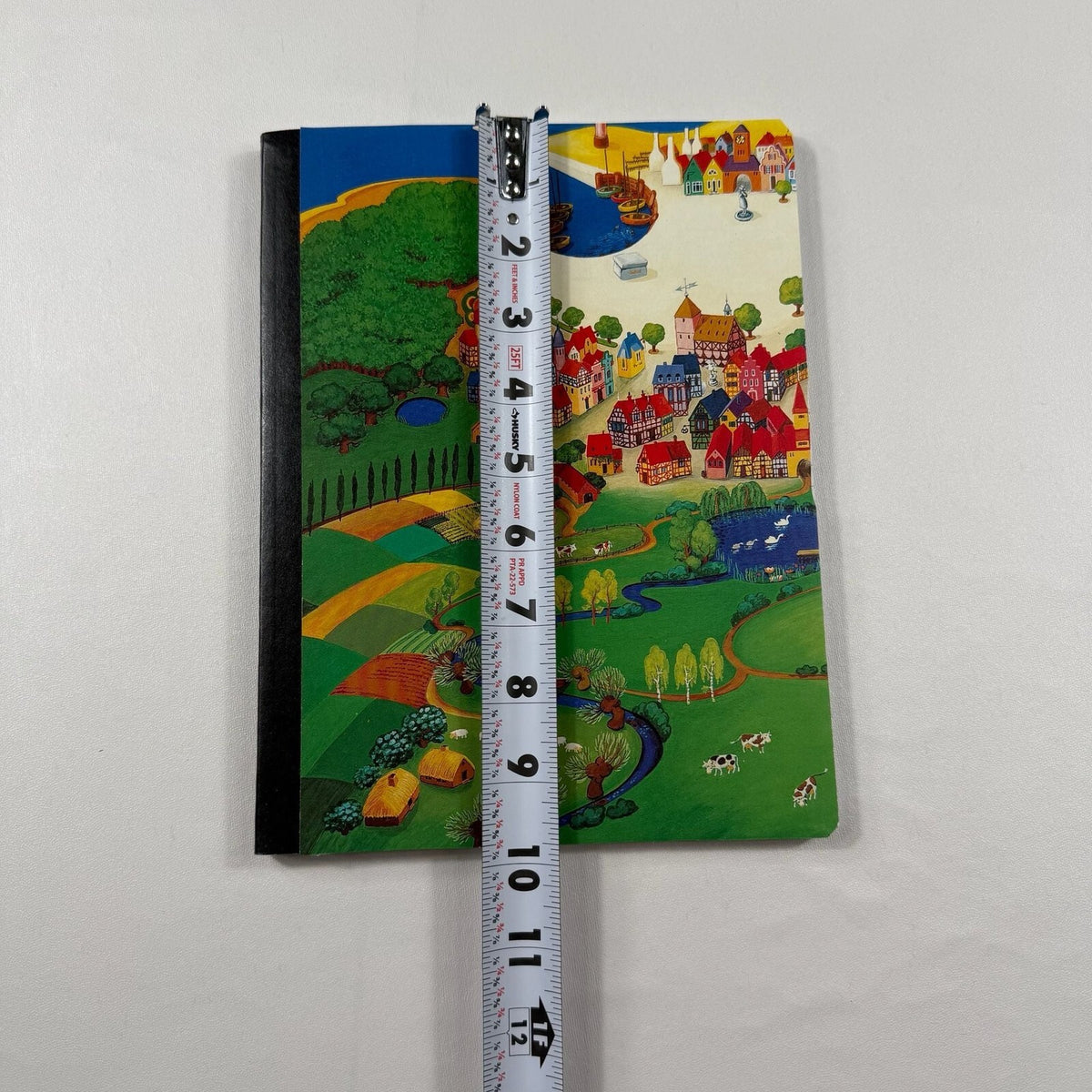 Village and People Lined Notebook Journal