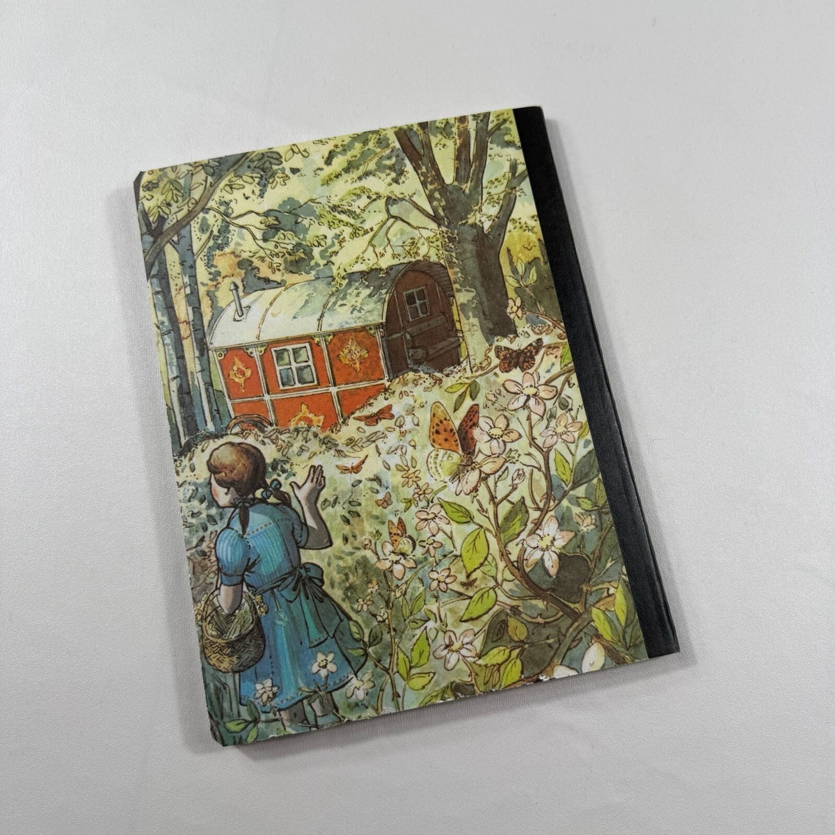 Vintage Nursery Rhyme Lined Notebook Journal