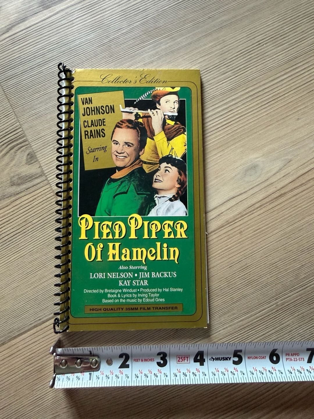 Bridgestone Group The Pied Piper of Hamelin Collector's Edition Spiral Notebook