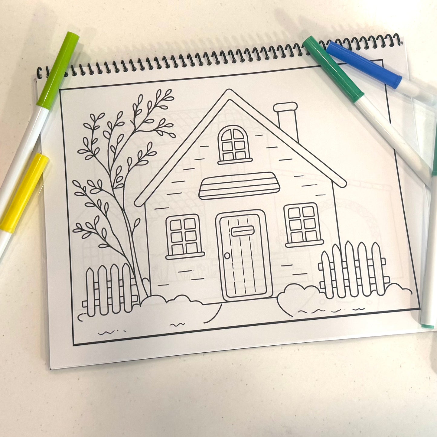 House Coloring Book