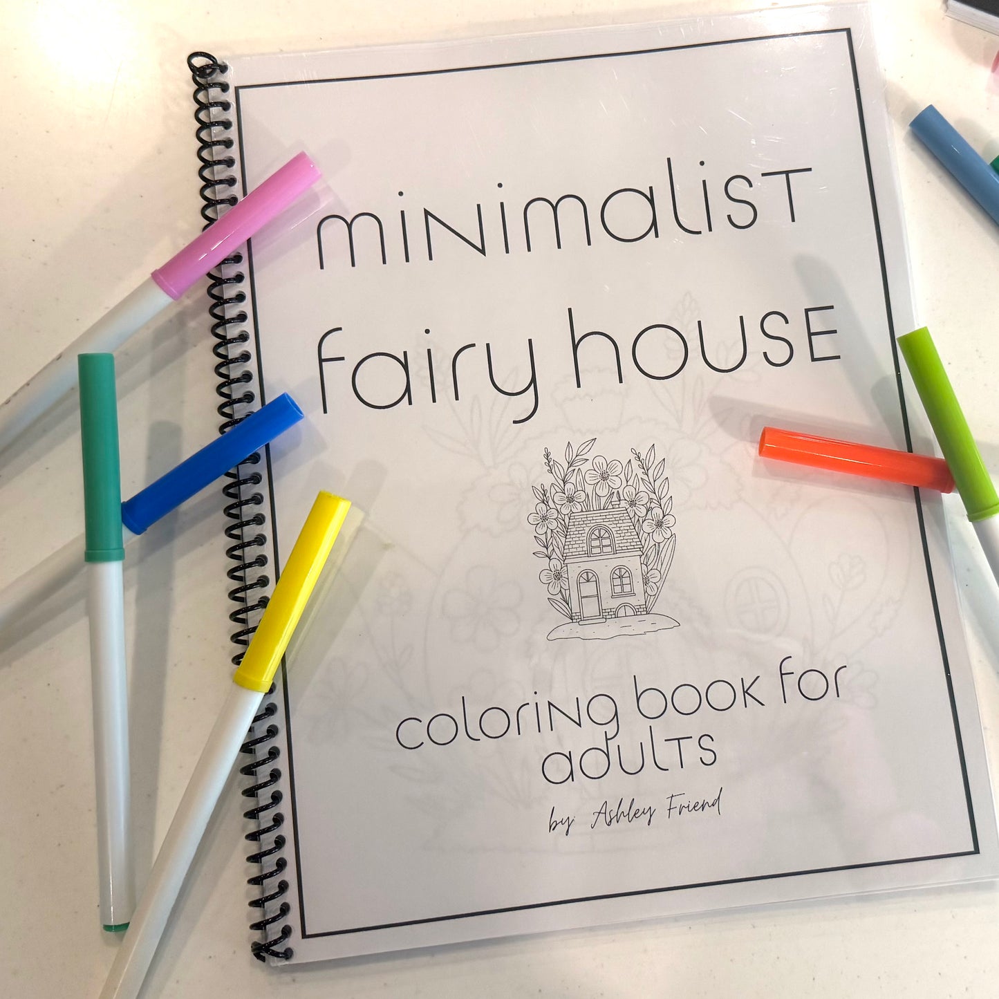 Fairy House Coloring Book