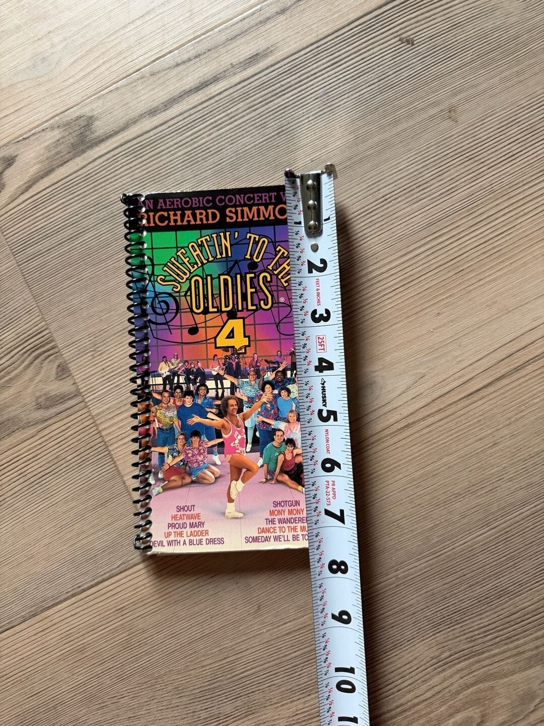 Richard Simmons Sweatin' To The Oldies 4 Aerobic Exercise Notebook