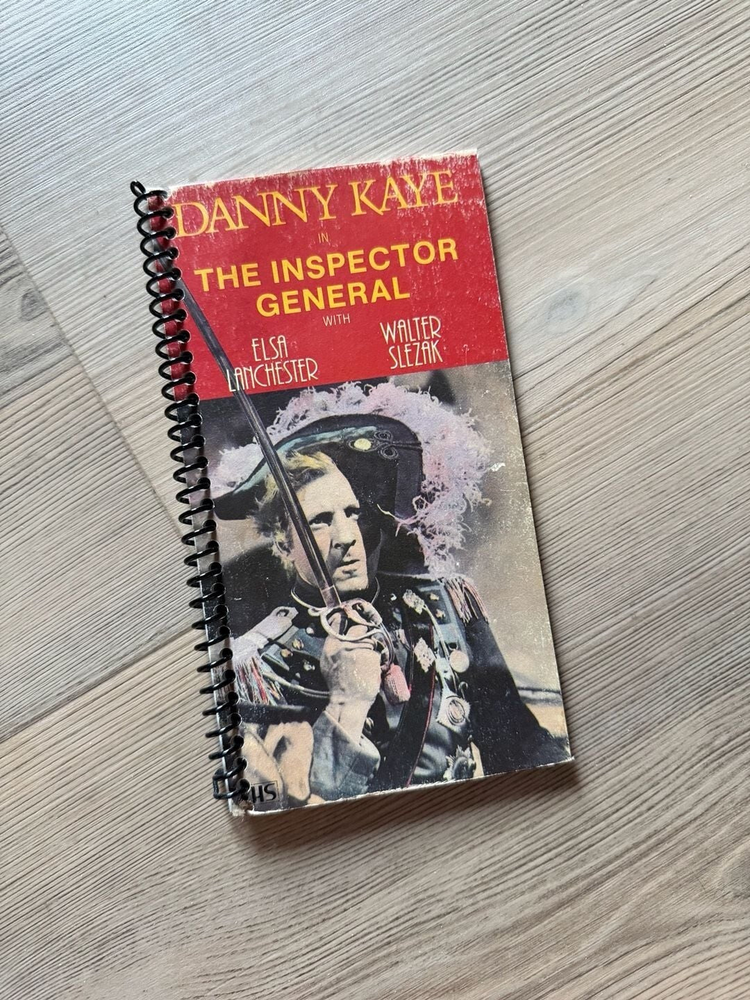 The Inspector General (1949) Danny Kaye Spiral Bound Notebook