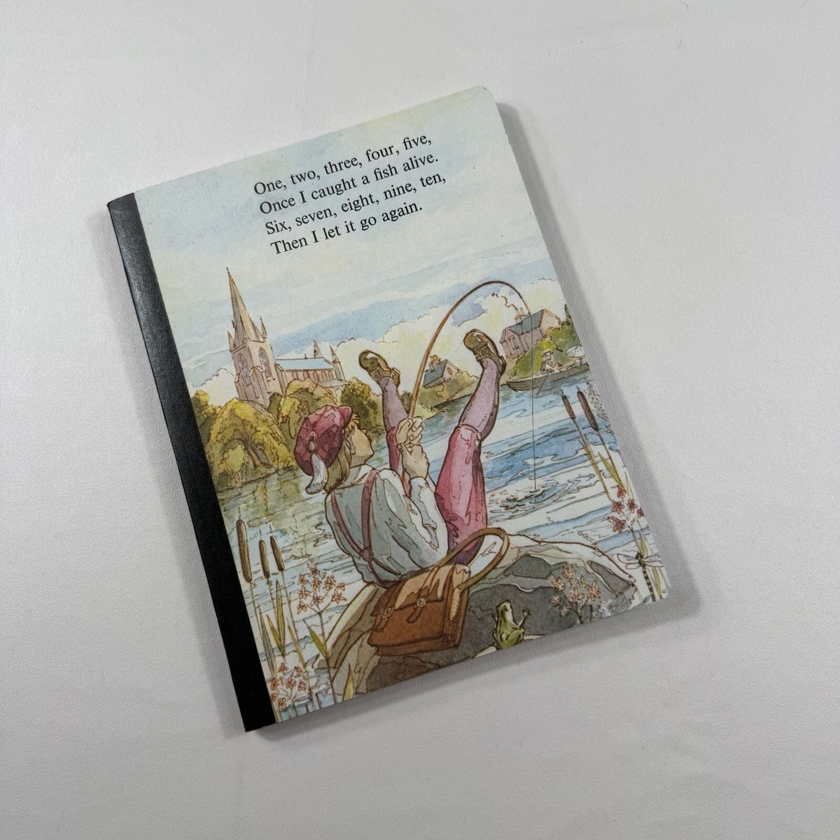 Vintage Nursery Rhyme Lined Notebook Journal