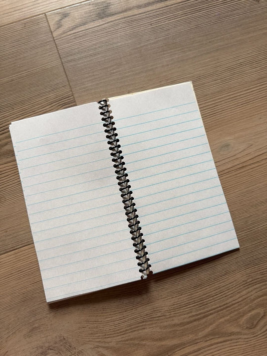 Upcycled Strike Up The Band Movie VHS Case Spiral Bound Notebook