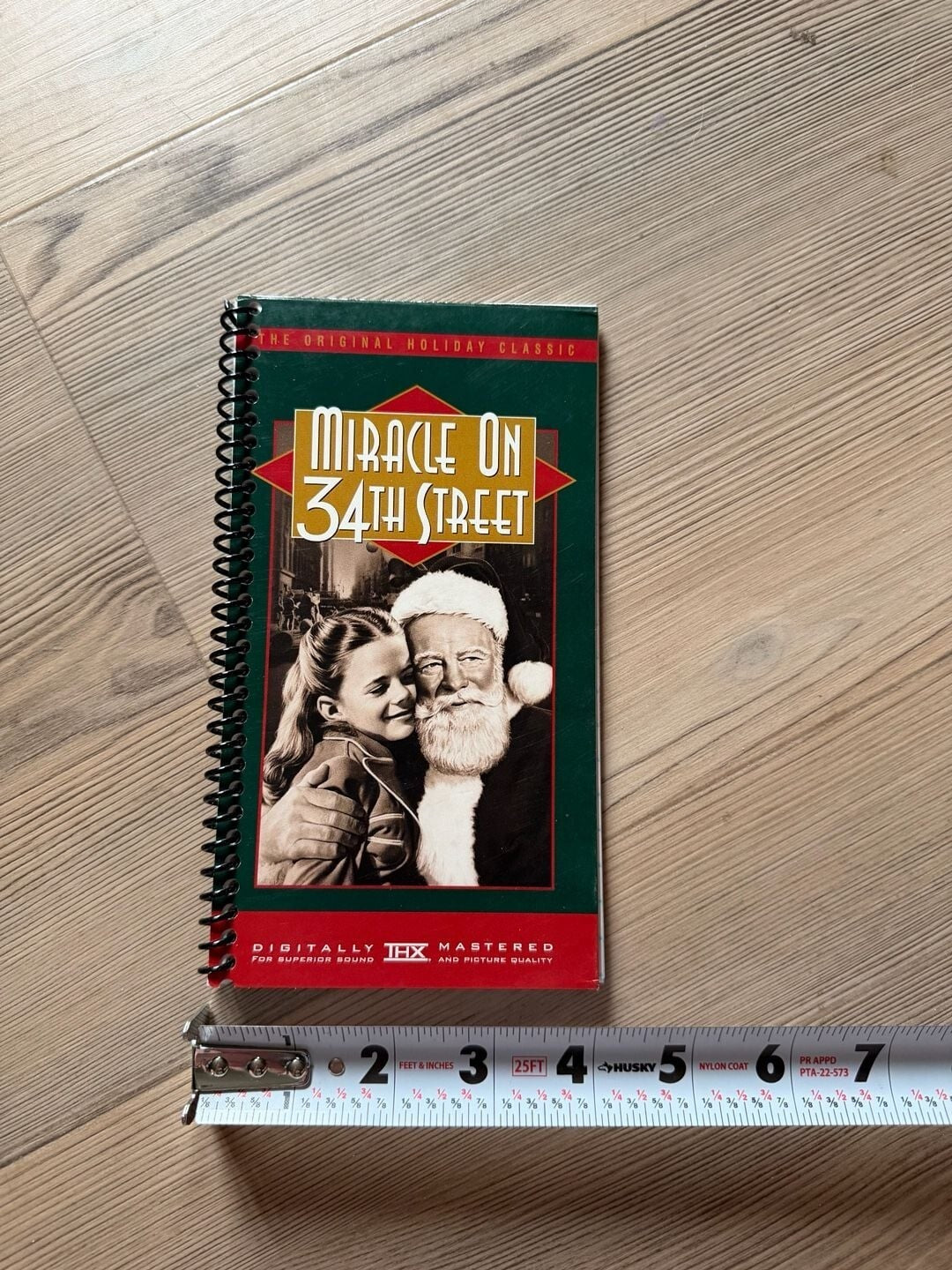 Miracle on 34th Street 1947 Original Holiday Classic Spiral-Bound Notebook
